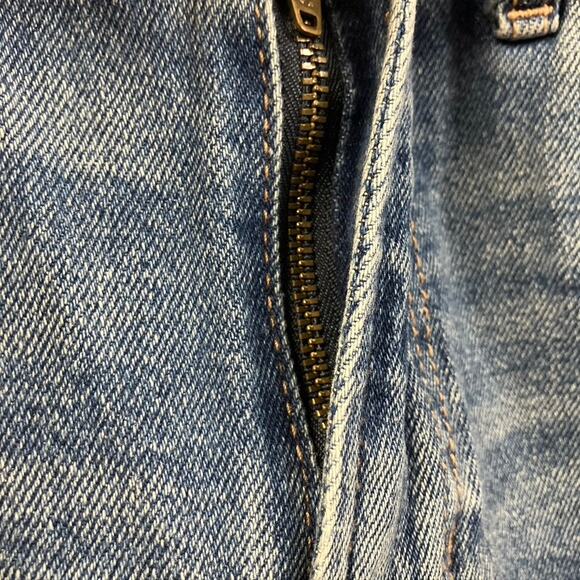 Hollister Ultra High-Rise Vintage Straight Light Wash Distressed Womens 5R 27x27 - Picture 7 of 15